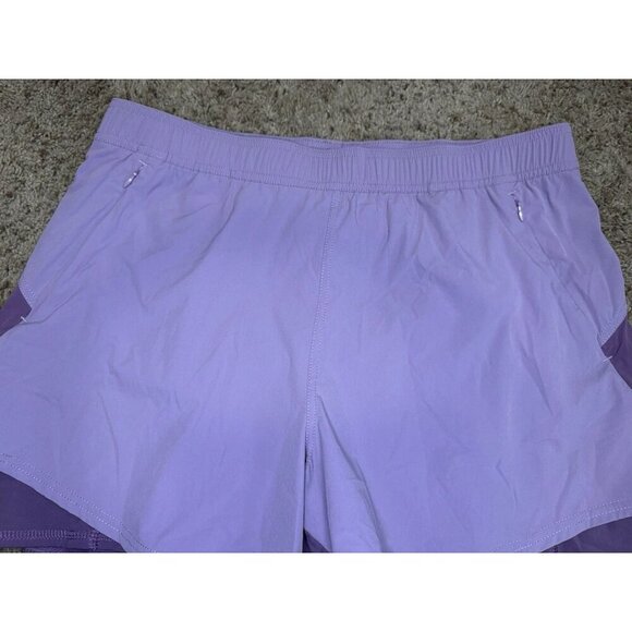 NWT FAIR HARBOR Purple Corliss Shorts Pockets Lined Athletic Running Track XL - Picture 5 of 9